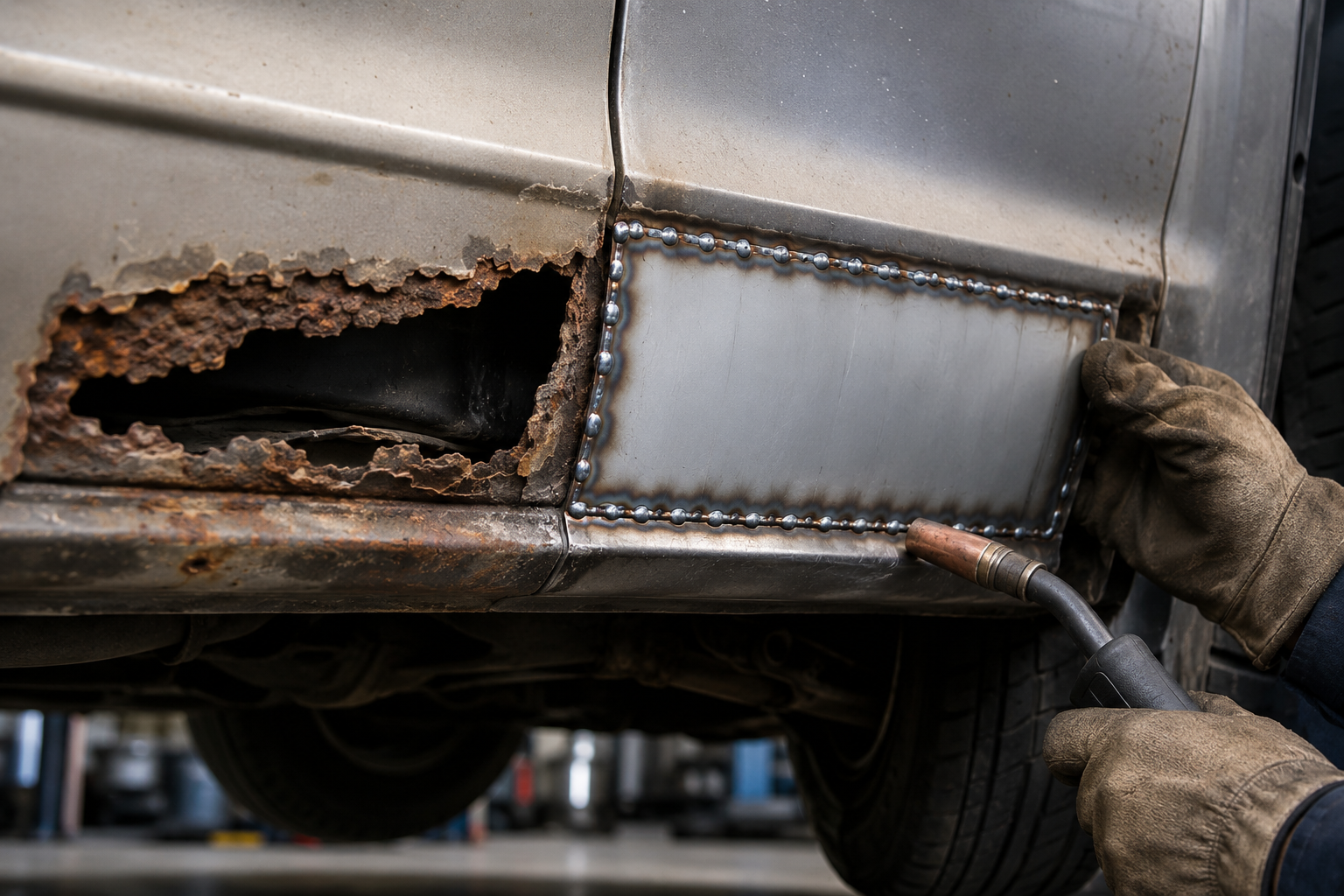 Rust Cut-Out Repair